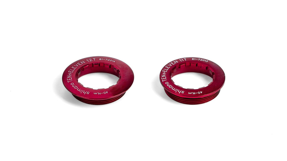 Monoblock Locknut Ten-to-Eleven Red - 11t / 12t - E.Dubied+Co