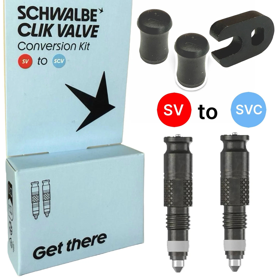 Clik Valve conversion Kit black (SV>SVC)